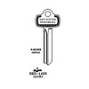 JMA BES-14DS Key Blank Line Drawing Profile Image