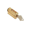 ABUS 8302-3000 0-Bit replacement padlock cylinder for 83/45 Series