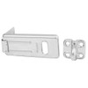 Master Lock 702 Hasp, 2-1/2in Long, Zinc Plated Hardened Steel