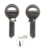 Key blank, Abus UH85/50R UH8550R Image both sides