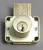 Olympus 200DW 7/8 KD US4 Satin Brass Pin Tumbler Desk Lock