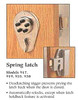 Simplex 9190000-26D-41 pushbutton latch lock