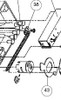 Simplex 201774-000-01 Spring Lever line drawing parts breakdown