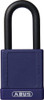 Abus 74/40 PRP KD Insulated Purple Padlock, Keyed Different 1 Key