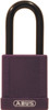 Abus 74/40 PRP KD Insulated Purple Padlock, Keyed Different 1 Key