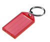 Lucky Line 60500-70 Red Key Tag, w/Split Ring 100/box