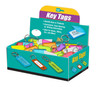 Lucky Line 12300 Key Tag with Tang Ring, Assorted  Color 100/Box