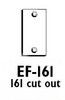 Don-Jo EF-161 Filler Plate, Prime Coat 2-1/4 x 1-1/8