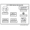 Simplex 203037-000-01  service kit included components