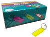 Lucky Line 12300-80 Yellow Key Tag with Tang Ring  100/box