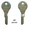 Ilc U61VW key Blank image showing both sides