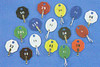 Lund 504-C Key Tag, Oval Blue Numbered