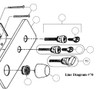 Simplex 201807-26D-01 T-Turn Assembly for Passage Option