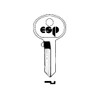 ESP CO10 Key Blank Line Drawing Profile image