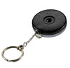 Lucky Line 43601 Key-Bak, Clips on Belt 24" Black