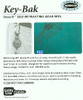 Lucky Line 43451 Key Bak, SecurIt with C-Clip