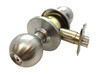 Cal-Royal BA03 Classroom function lock set with Ball Knob Stainless Finish