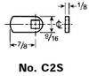 CCL C2S line drawing with dimensions