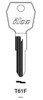Ilco T61F Key Blank Line Drawing Profile Image