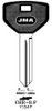 JMA CHR-9P Key Blank Line Drawing Profile Image