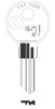 ESP KLG Key Blank Line Drawing Profile Image