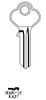 JMA HAR-1IE Key Blank Line Drawing Profile Image JMA HAR-1IE Key Blank Line Drawing Profile Image
