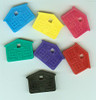 Lucky Line 16200 House Key Cap, Assorted Colors (Singles)