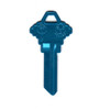 JMA SLG-3AL.AA Light Blue Aluminum Key Blank