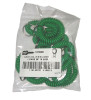 Lucky Line 41040 Wrist Coil, Key Chain - Green 10pk