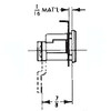 Compx National C8710 Line Drawing with Dimensions Compx National C8710 Line Drawing with Dimensions