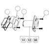 Simplex 75185-26D 2-3/8 Deadlatch - line drawing