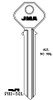 JMA PHI-52L Key Blank Line Drawing Profile