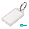 Lucky Line 60400 transparent clear key tag type 604