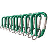 Lucky Line 46040 Small C-Clip Green (10-Pack)