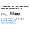 Threshold, 170A .5/4.0/36 AL