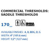 Threshold, 170A .5/4.0/48 AL