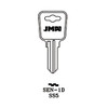 JMA Sen1d key blank for some Sentry Safes - silhouette