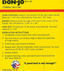 Don-Jo 2 CW 10B Wrap Around, 4x9 1-3/4, 2-3/8