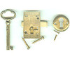 Furniture Lock, Antique Style, National C8826-3