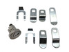 ESP/Hudson PTR-DCN656UN mailbox lock with assorted tailpieces