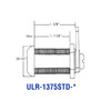 ESP Cam Lock Side View Measurements Image