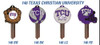 Key blank, TCU Logo, SC1