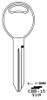 JMA CHR-15E Key Blank Line Drawing Profile Image