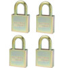 American Lock A5200GLN KA4 set of 4 padlocks keyed alike