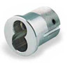 GMS ICS  Mortise Housing For LFIC Schlage Style Core, Brushed Chrome 26D