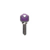 JMA KWI-1.CMU Key Blank Colormatic KW1 Grape Color