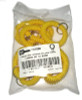 Lucky Line 41080 Wrist Coil, Key Chain - Yellow 10pk