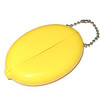 Lucky Line 9418 Plastic Squeeze Coin Holder, Yellow