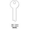 Ilco 885BL Key Blank for Yale Safe Deposit