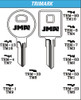 JMA TRM-5D Key Blank Group Profiles Image